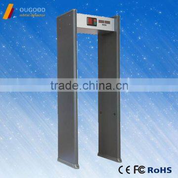 Door Frame Walk Through Metal Detector,Body Security Scanner Door, Easy Operation Portable Walk Through Inspection Door