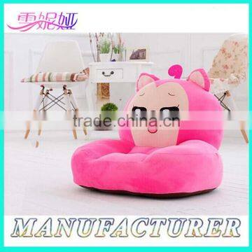 Custom Soft Cute Plush Baby Animal Sofa Chair