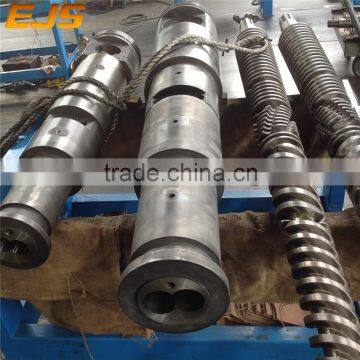 65/132 Extruder Bimetallic and Nitrided Conical Twin Screws Barrels photo-2