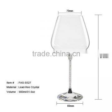 Jumbo Red Wine Glasses Crystal Wine Glass photo-6