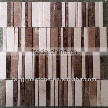 Cheap Multi-material mosaic tile