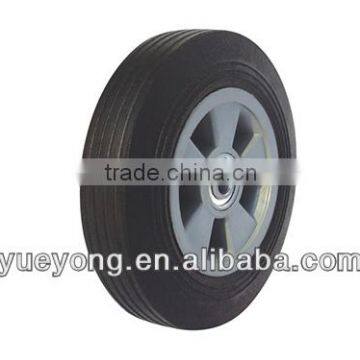 8x2 rubber wheel