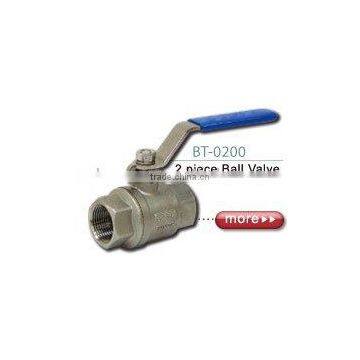 2 piece Ball Valve,Stainless Steel Valve