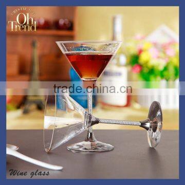 Glassware manufacturer top drawer handmade lead free clear crystal glass whisky bottles scotch whisky wholesale