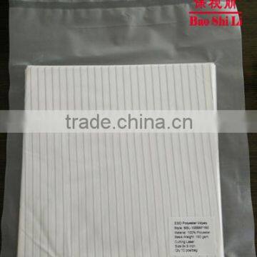 160 gsm anti static clean room wiper