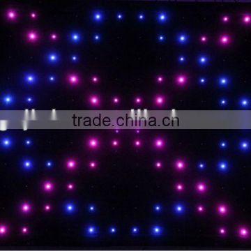 led light stage curtain