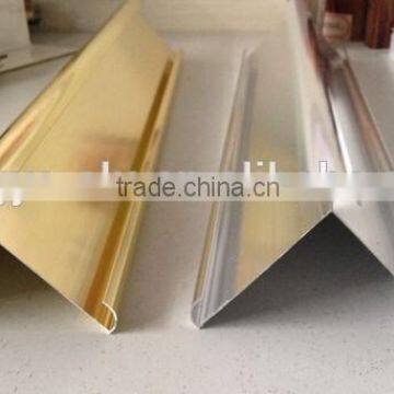 Wooden grain aluminum extrusions for windows and doors, fashionable