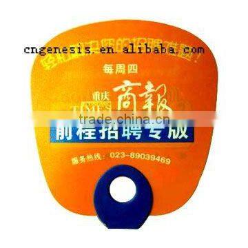 Printing pp Hand Fan Promotion Custom Cheap Advertising Fan Mini Plastic Hand Fan photo-4