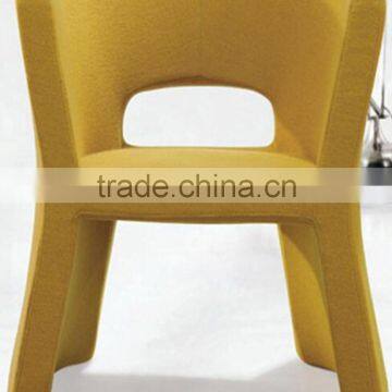 H shaped yellow dining chairs