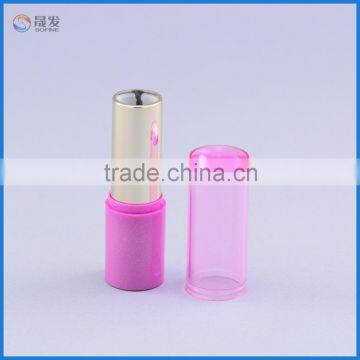 Nice Looking Light Rose Plastic Lipstick Container photo-2