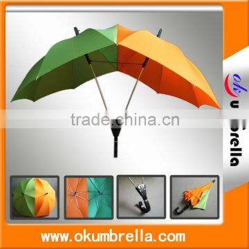 2014 new design double umbrella shower curtain umbrela