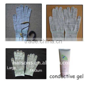 Conductive Fabric Facial Massage Gloves for TENS photo-2