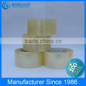 China manufacturer water based acrylic adhesive bopp tape