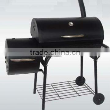 Outdoor BBQ Grill Charcoal Barbecue Garden Meat Cooker Smoker