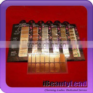 250 different style nail patch for nail art decoration
