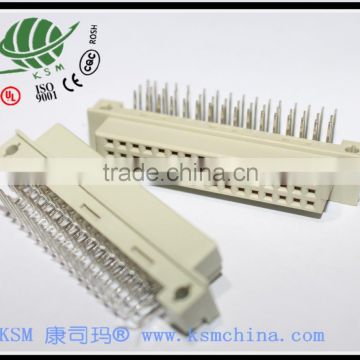 Female 90 degree 48pin Din 41612 Euro connector row 3