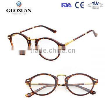 fashion acetate big round frame spectacle optical glasses frame