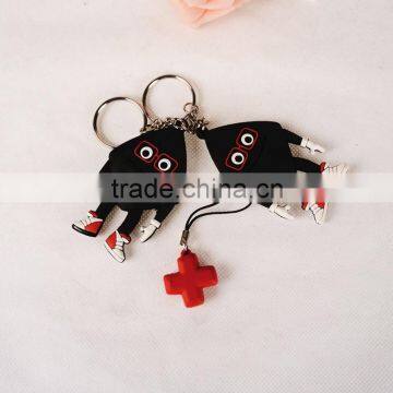 Soft Pvc Keychain Pvc Cartoon Rubber Key Chain photo-2