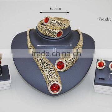 African 2016 fashion design wedding bridal jewerly sets