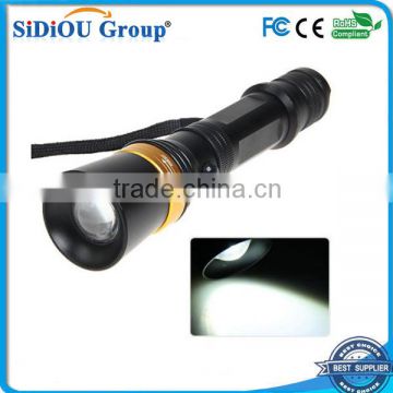 hid rechargable flashlight q5 led tactical flashlight