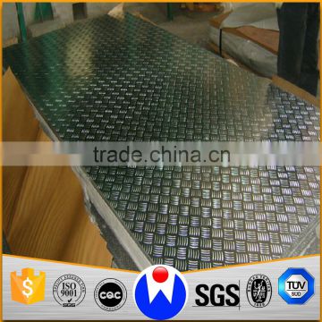 Q235 Chequered plate/ms chequered plate/thickness of chequered plates