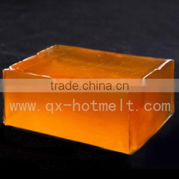 Solid hot melt PSA fly adhesive