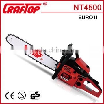 Gasoline Chain Saw4500/ 45cc useful garden tools with parts