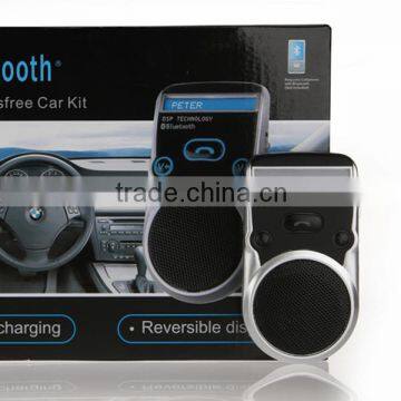 G3 Solar Power Bluetooth Handsfree Car Kit With LCD Screen and Clip photo-2