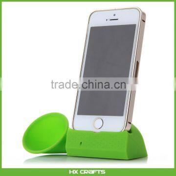 Portable Silicone Horn Stand Acoustic Amplifier, Horn Speaker and Volume Booster, Silicone Loudspeaker Stand photo-2