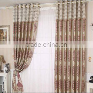 Woven/Knitted/Printing/Customizing Technics and Insulated,Blackout,Flame Retardant Feature embroidered curtains