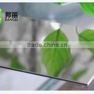 mirror decorative wall covering aluminium composite panel price