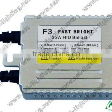 Super Slim Fast Start Xenon HID Ballast 35W 55W 70W /F-Series New Generation Slim Ballast