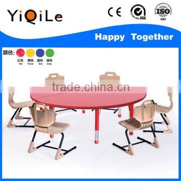 Children Study Desk Children Double Desk and Chair School Furniture Guangzhou photo-2