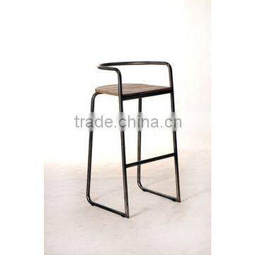 Industrial Bar Chair, Metal Bar high Chair