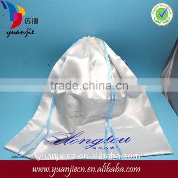 Hot sales good quality large custom satin shoe dust bags,custom handbag