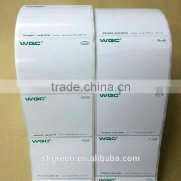 Supermarket Paper Sticker in Roll