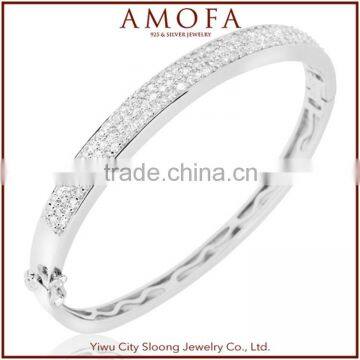 Quality-Assured AAA Zircon Decorated sexy bangle