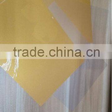 Meiqing 0.3mm plus 0.08mm overlay for the gold pvc card made in China