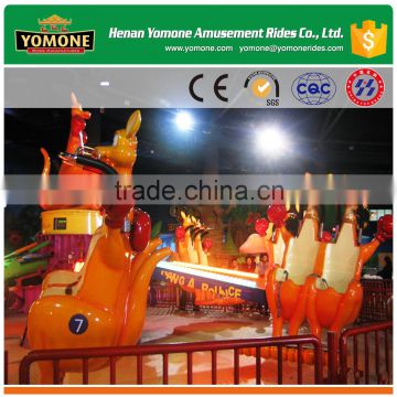 Lifting&Rotating Amusement Park Games Kangaroo Jumping Rides for Sale