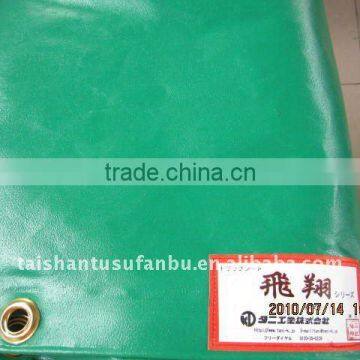 18oz tear-resistant pvc knife coated tarpaulin