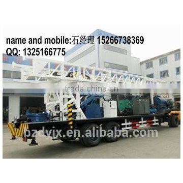 600m tractor pulling drilling rig
