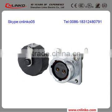 Lower Price IP65/67 Waterproof 2 Pin Power Supply Plug photo-3