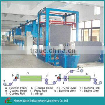 PU/PVC Synthetic/artificial Leather Dry Process Making Machine