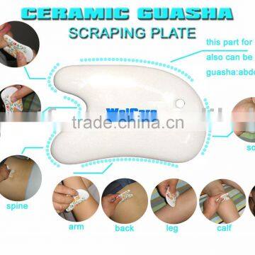 Ceramic guasha/porcelain guasha/massager board/ scraping plate