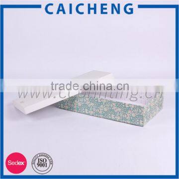 Customized production recycled paper gift box for necktie