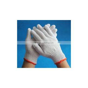 cotton gloves/working glove/cotton knitted gloves/knitted hand gloves