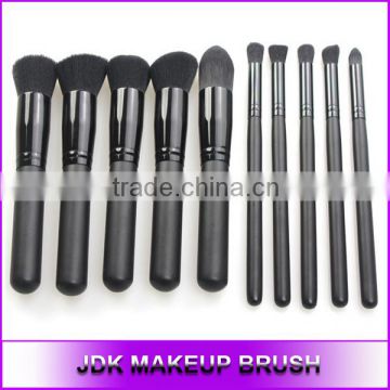 China Brushes Make up 10 all black make up brushes Kabuki Makeup brushes 10 set