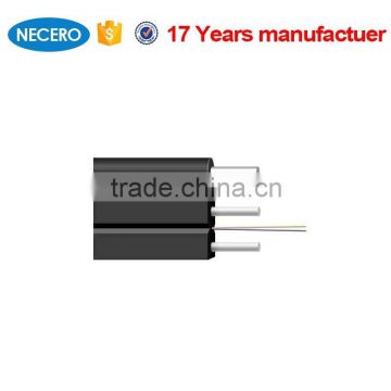 GJYXCH 12 core g657a fiber optical cable with messenger wire