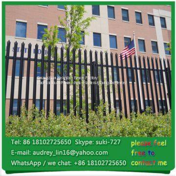 Free sample Widely used steel pale fence wholesale