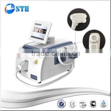 FDA approved cosmetic permanent unhairing 808nm 755nm 1064nm diode laser machine german dilas soprano ice alma hair removal